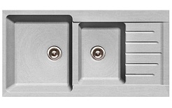 Granfest Мойка кухонная Practic GF-P980KL Серый – фотография-1